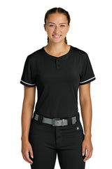 Richardson Womens Select 2 Button Softball Jersey - Black - Coming Soon