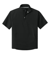 Richardson Youth Barrage Short Sleeve 1/4 Zip Wind Jacket - Black - Coming Soon