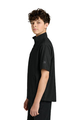 Richardson Youth Barrage Short Sleeve 1/4 Zip Wind Jacket - Black - Coming Soon