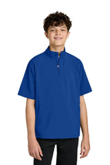 Richardson Youth Barrage Short Sleeve 1/4 Zip Wind Jacket - Royal Blue - Coming Soon