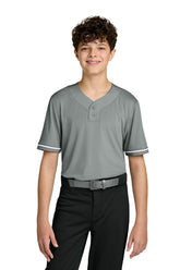 Richardson Youth Select 2 Button Baseball Jersey - Grey - Coming Soon