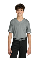 Richardson Youth Select 2 Button Baseball Jersey - Grey - Coming Soon