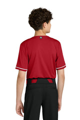 Richardson Youth Select 2 Button Baseball Jersey - Red - Coming Soon