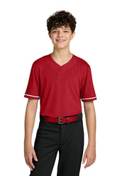 Richardson Youth Select 2 Button Baseball Jersey - Red - Coming Soon