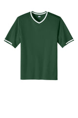 Sport-Tek Mens Tough Mesh V-Neck Baseball Jersey - Forest Green - Coming Soon