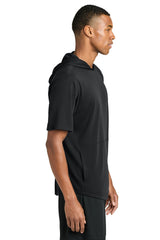 Sport-Tek Mens Club Short Sleeve Hooded T-Shirt Hoodie - Black - Coming Soon