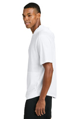 Sport-Tek Mens Club Short Sleeve Hooded T-Shirt Hoodie - White - Coming Soon