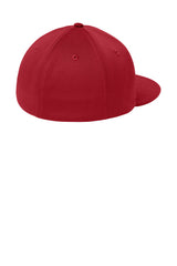 Sport-Tek Hats Mens Impact Mesh Stretch-Tek Hat - Deep Red - Coming Soon