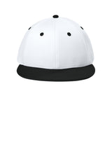 Sport-Tek Hats Mens Impact Mesh Stretch-Tek Hat - White/Black/White - Coming Soon
