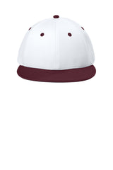 Sport-Tek Hats Mens Impact Mesh Stretch-Tek Hat - White/Maroon/White - Coming Soon