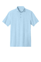 TravisMathew Mens Onward Short Sleeve Polo Shirt - Heather Airy Blue - Coming Soon