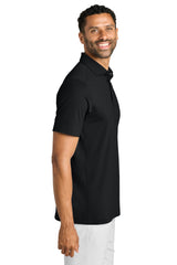 TravisMathew Mens Onward Short Sleeve Polo Shirt - Black - Coming Soon