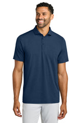 TravisMathew Mens Onward Short Sleeve Polo Shirt - Heather Navy Blue - Coming Soon