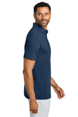 TravisMathew Mens Onward Short Sleeve Polo Shirt - Heather Navy Blue - Coming Soon