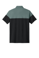 TravisMathew Mens Onward Colorblock Short Sleeve Polo Shirt - Balsam Green/Black - Coming Soon