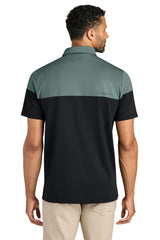 TravisMathew Mens Onward Colorblock Short Sleeve Polo Shirt - Balsam Green/Black - Coming Soon