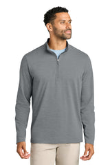 TravisMathew Mens Onward 1/4 Zip Sweatshirt - Heather Quiet Shade Grey - Coming Soon