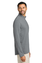 TravisMathew Mens Onward 1/4 Zip Sweatshirt - Heather Quiet Shade Grey - Coming Soon