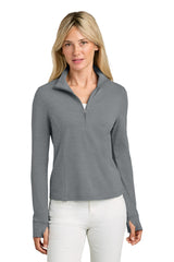 TravisMathew Womens Onward 1/4 Zip Sweatshirt w/ Pockets - Heather Quiet Shade Grey - Coming Soon