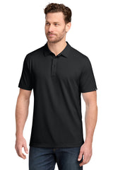 TravisMathew Mens Crestview Short Sleeve Polo Shirt - Black - Coming Soon
