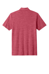 TravisMathew Mens Crestview Short Sleeve Polo Shirt - Heather Scooter Red - Coming Soon