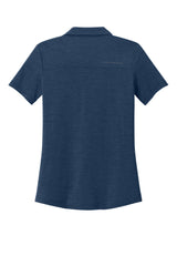 TravisMathew Womens Onward Short Sleeve Polo Shirt - Heather Navy Blue - Coming Soon