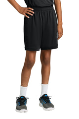 Sport-Tek Youth Club Shorts - Black/Black - Coming Soon