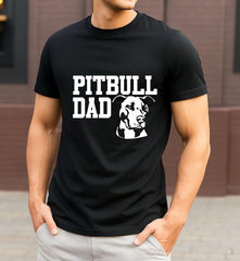 Pitbull Dad Graphic T-Shirt | Funny Dog Lover Unisex Cotton Tee
