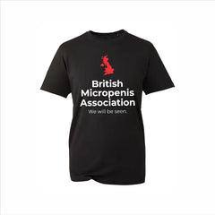 British Micropenis Association Funny Graphic T-Shirt