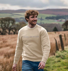 Relaxed Fit Coastal Sweatshirt – Soft Organic Cotton Comfort