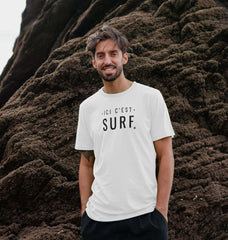 Mens Graphic Tees- Ici C'est Surf T-shirt