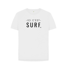 Womens Graphic tees- Ici C'est Surf T-shirt