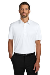 Port Authority Mens Shirt Collar Short Sleeve Polo Shirt - White - Coming Soon