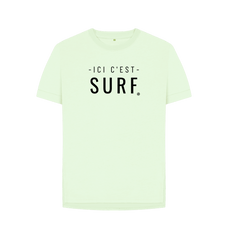 Womens Graphic tees- Ici C'est Surf T-shirt