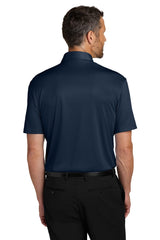 Port Authority Mens Shirt Collar Short Sleeve Polo Shirt - River Navy Blue - Coming Soon