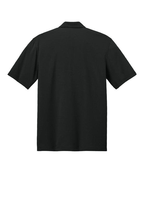 Port Authority Mens Dry Zone Moisture Wicking Short Sleeve Polo Shirt - Deep Black - Coming Soon