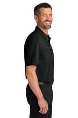 Port Authority Mens Dry Zone Moisture Wicking Short Sleeve Polo Shirt - Deep Black - Coming Soon
