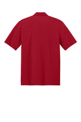 Port Authority Mens Dry Zone Moisture Wicking Short Sleeve Polo Shirt - Rich Red - Coming Soon