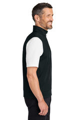 Port Authority Mens C-FREE Double Knit 1/4 Zip Vest - Deep Black - Coming Soon