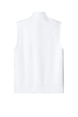 Port Authority Mens C-FREE Double Knit 1/4 Zip Vest - White - Coming Soon