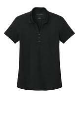 Port Authority Womens Plaited Pique Short Sleeve Polo Shirt - Deep Black - Coming Soon