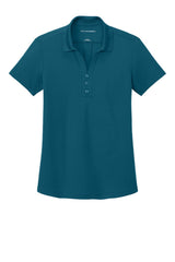 Port Authority Womens Plaited Pique Short Sleeve Polo Shirt - Moroccan Blue - Coming Soon