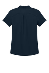 Port Authority Womens Plaited Pique Short Sleeve Polo Shirt - Night Navy Blue - Coming Soon