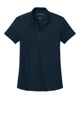 Port Authority Womens Plaited Pique Short Sleeve Polo Shirt - Night Navy Blue - Coming Soon