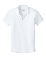 Port Authority Womens Plaited Pique Short Sleeve Polo Shirt - White - Coming Soon