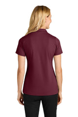 Port Authority Womens Dry Zone Moisture Wicking Short Sleeve Polo Shirt - Burgundy - Coming Soon