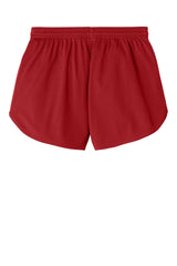 Sport-Tek Womens Club Track Shorts - Deep Red - Coming Soon