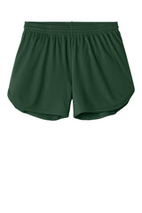 Sport-Tek Womens Club Track Shorts - Forest Green - Coming Soon