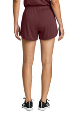 Sport-Tek Womens Club Track Shorts - Maroon - Coming Soon