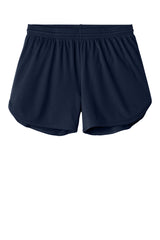 Sport-Tek Womens Club Track Shorts - True Navy Blue - Coming Soon